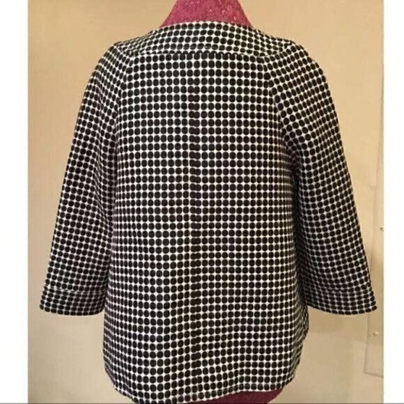 Max Studio blazer M polkadot jacket with pockets - Picture 6 of 9